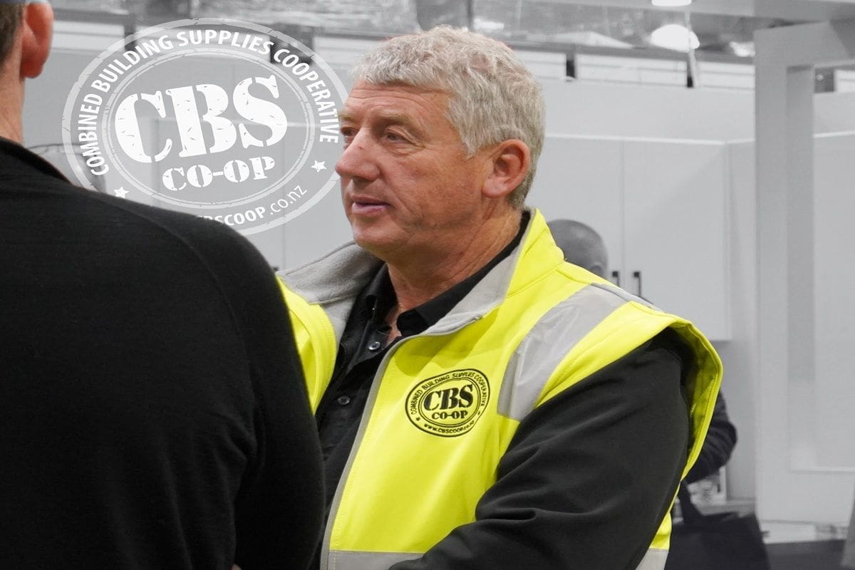 CBS Co-Op logo with man in his vis vest